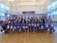 Победитель и призёры первенства Тульской области по волейболу среди команд девушек 2002-2003 г.р.